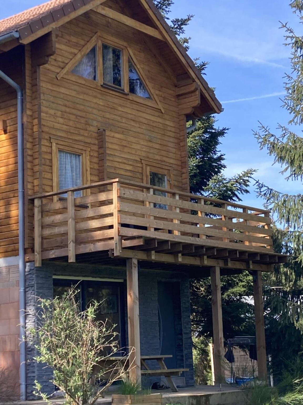 Chalet Authentique Au Calme, En Lisiere De Foret, Montagne, Sentiers 15Mn Gerardmer & Alsace "Chalet Mon Beau Sapin" Anould Luaran gambar