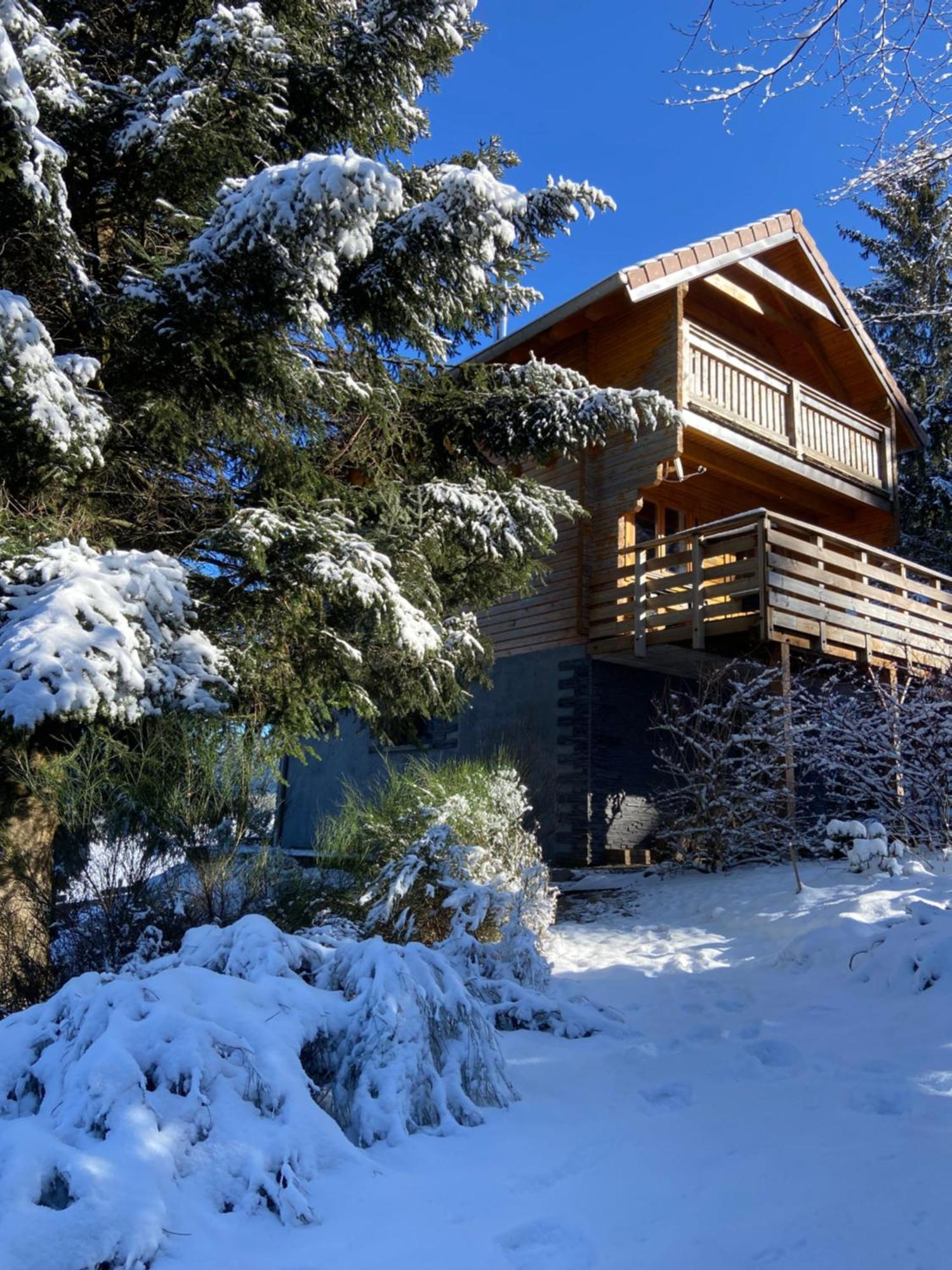 Chalet Authentique Au Calme, En Lisiere De Foret, Montagne, Sentiers 15Mn Gerardmer & Alsace "Chalet Mon Beau Sapin" Anould Luaran gambar