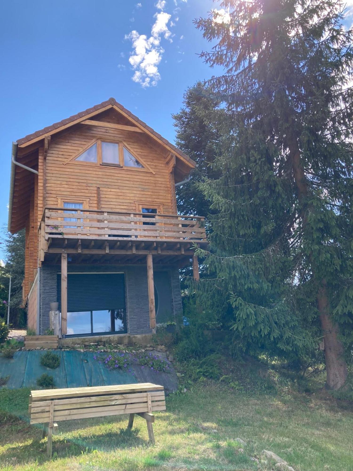 Chalet Authentique Au Calme, En Lisiere De Foret, Montagne, Sentiers 15Mn Gerardmer & Alsace "Chalet Mon Beau Sapin" Anould Luaran gambar
