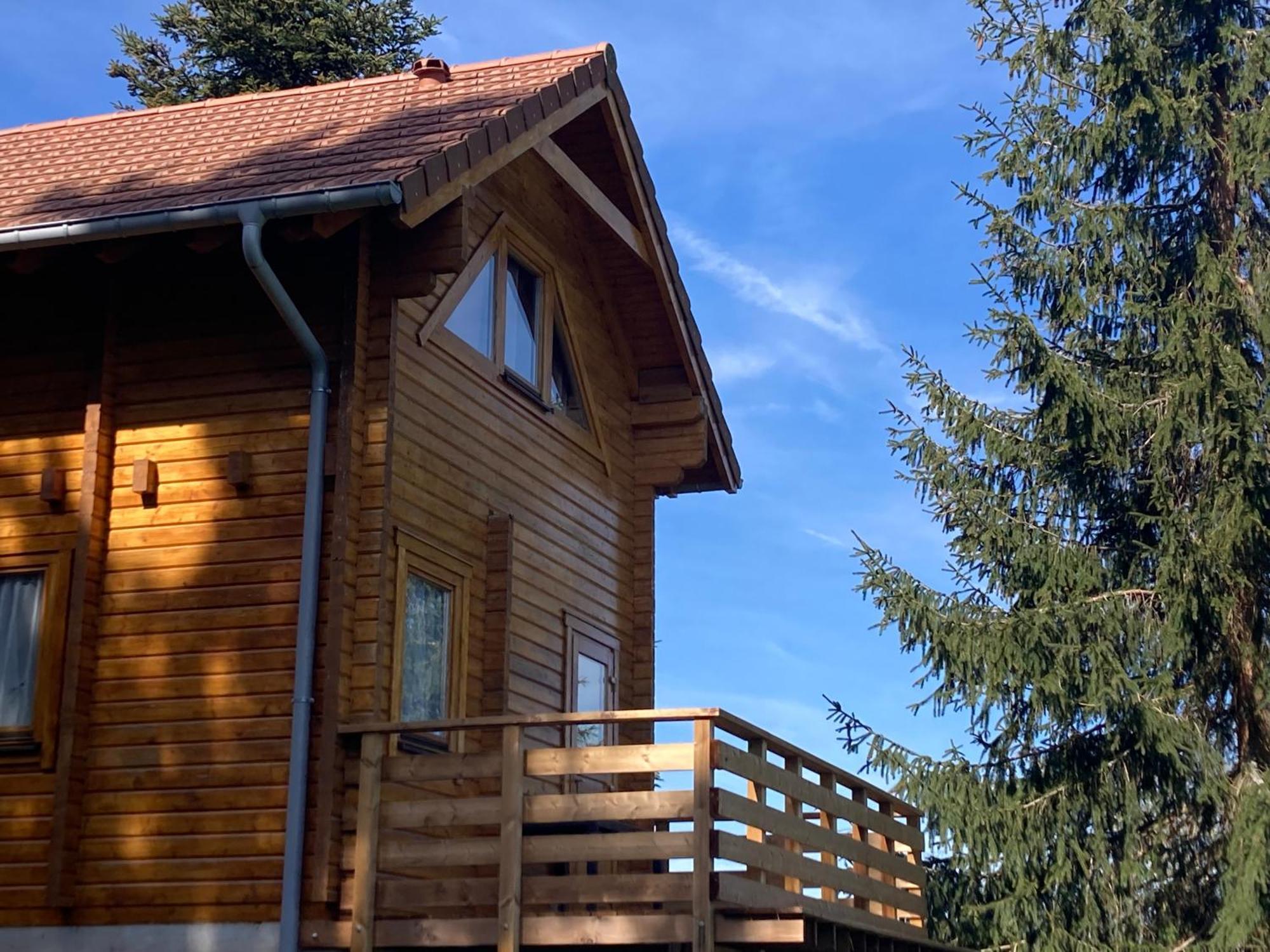 Chalet Authentique Au Calme, En Lisiere De Foret, Montagne, Sentiers 15Mn Gerardmer & Alsace "Chalet Mon Beau Sapin" Anould Luaran gambar