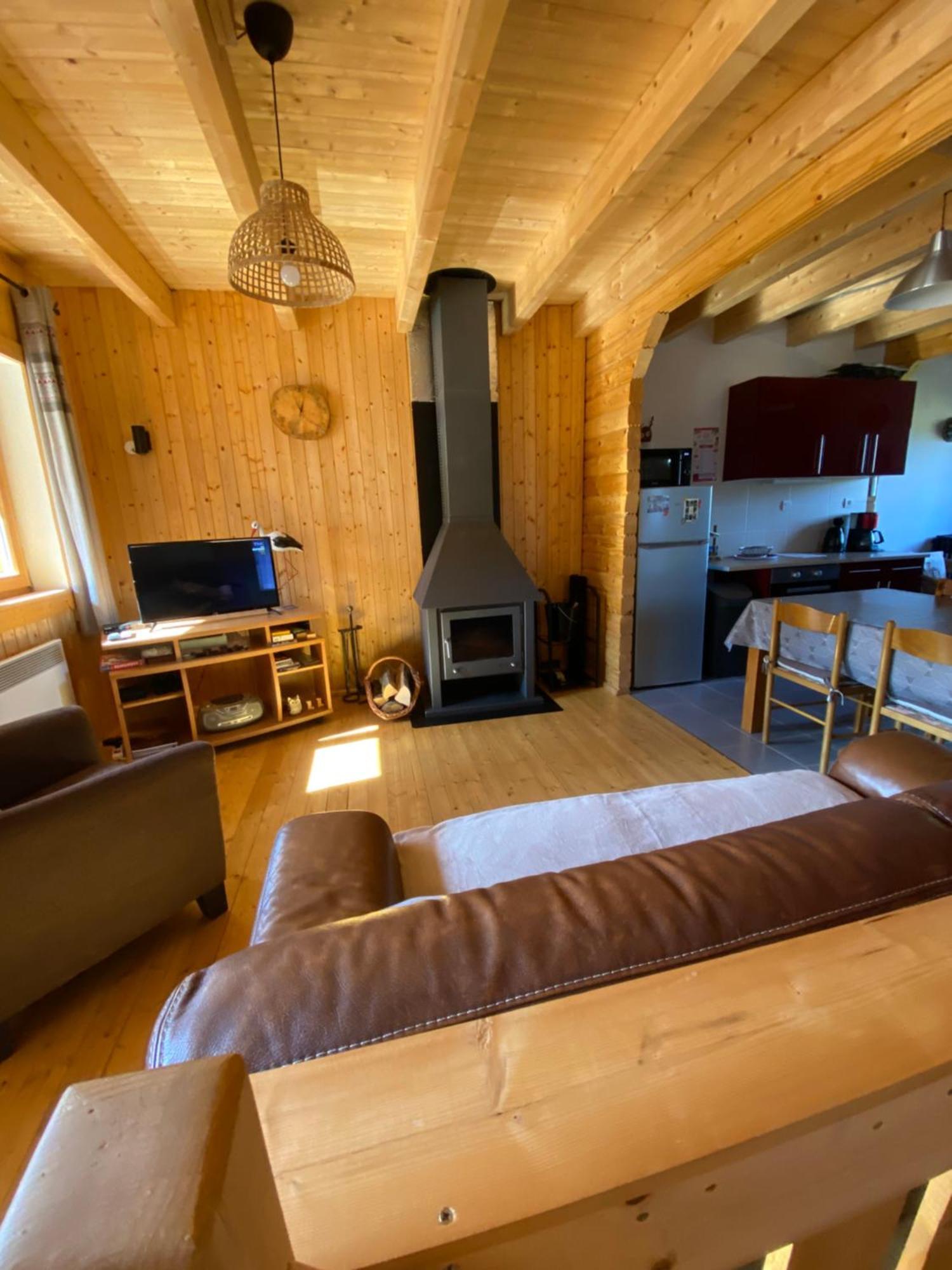 Chalet Authentique Au Calme, En Lisiere De Foret, Montagne, Sentiers 15Mn Gerardmer & Alsace "Chalet Mon Beau Sapin" Anould Luaran gambar